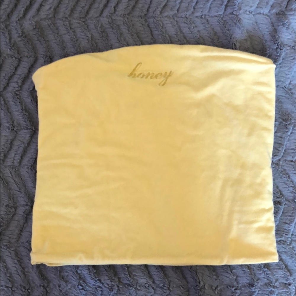 brandy melville crop tube top!